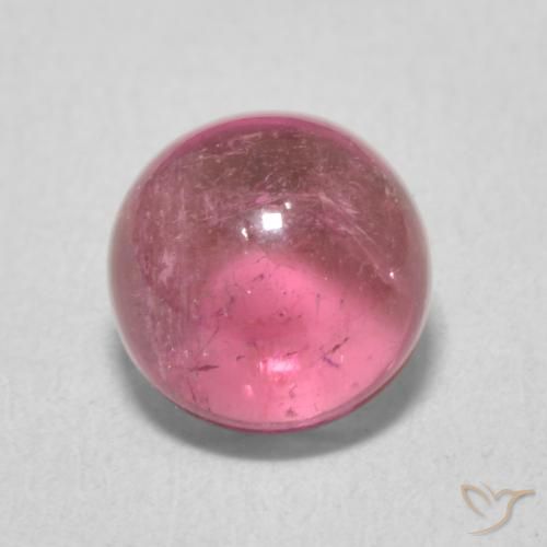 1.81ct Натуральный Жевательная резинка розовый Турмалин, Круглый, Прозрачный