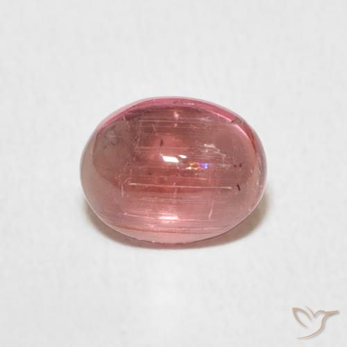 0.99ct Натуральный Светло-розовый Турмалин, Овал, Прозрачный