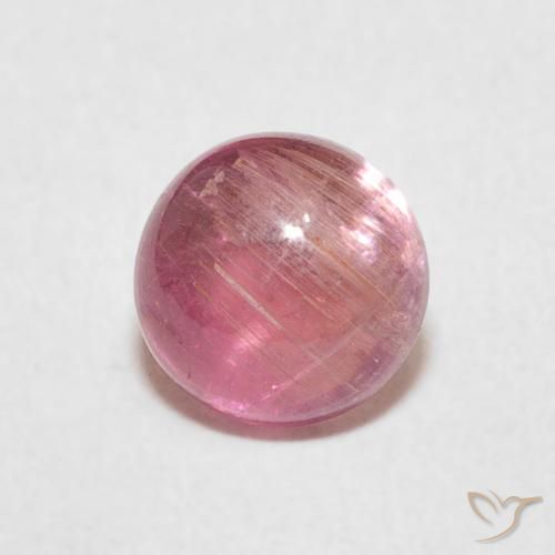 1.49ct Натуральный Ярко-розовый тон Турмалин, Круглый, Прозрачный