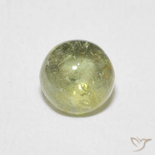 0.97ct Натуральный Земля зеленый Турмалин, Круглый, Прозрачный