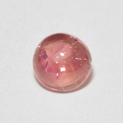 0.94ct Натуральный Средний розовый Турмалин, Круглый, Прозрачный