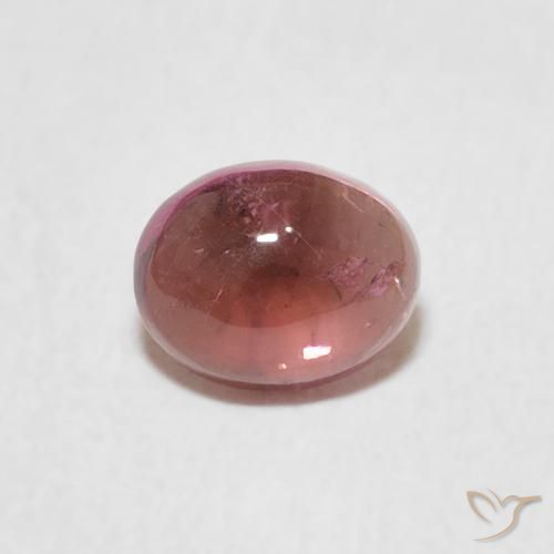 0.74ct Натуральный Средний розовый Турмалин, Овал, Прозрачный