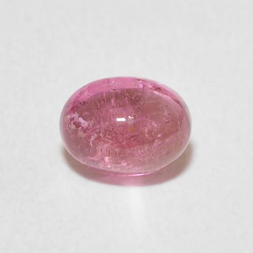 0.77ct Натуральный Светло-розовый Турмалин, Овал, Прозрачный