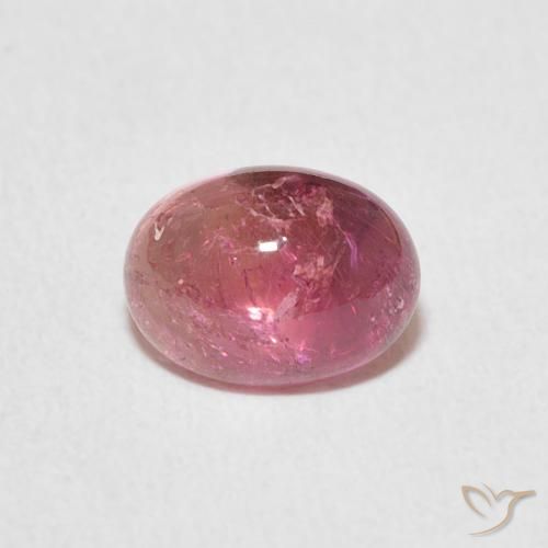 1.35ct Натуральный Средний розовый Турмалин, Овал, Прозрачный