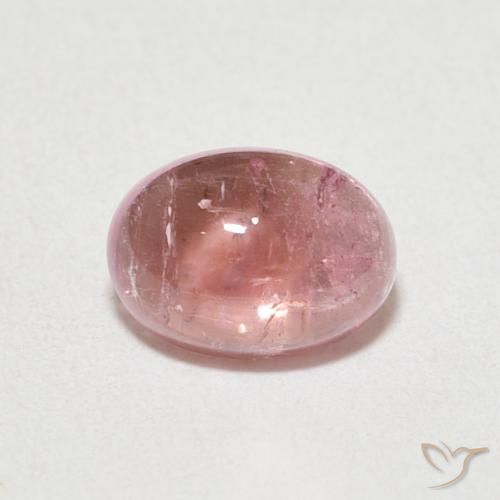 1.32ct Натуральный Светло-розовый Турмалин, Овал, Прозрачный