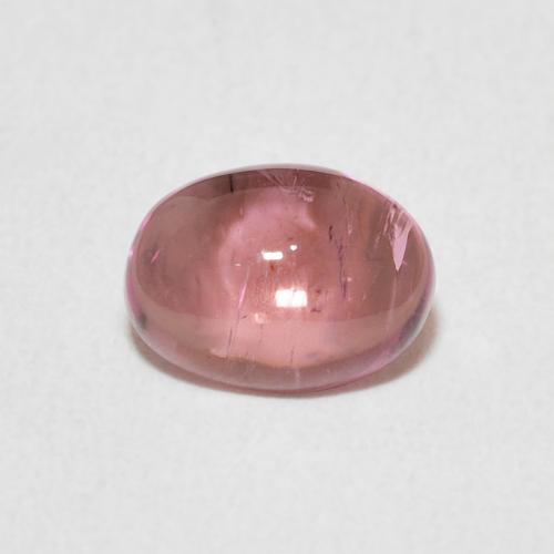1.13ct Натуральный Оранжево-розовый Турмалин, Овал, Прозрачный