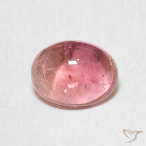 0.85ct Натуральный Светло-розовый Турмалин, Овал, Прозрачный