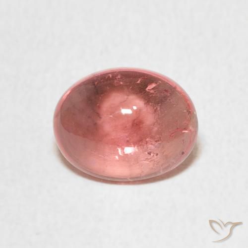 1.71ct Натуральный Средний розовый Турмалин, Овал, Прозрачный