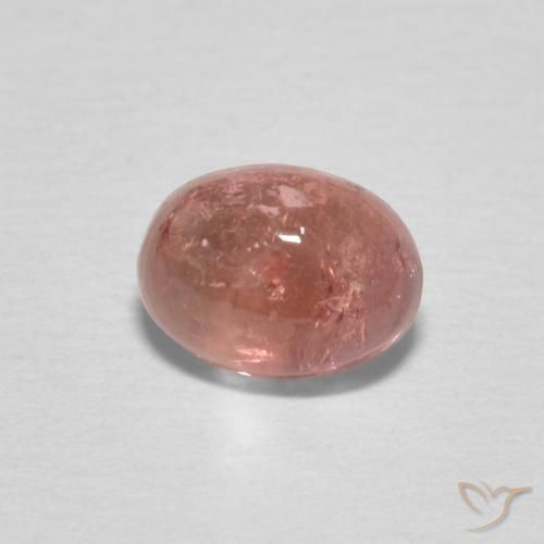 0.81ct Натуральный Средний розовый Турмалин, Овал, Прозрачный