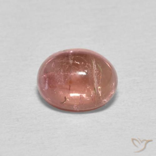 0.83ct Натуральный Средний розовый Турмалин, Овал, Прозрачный