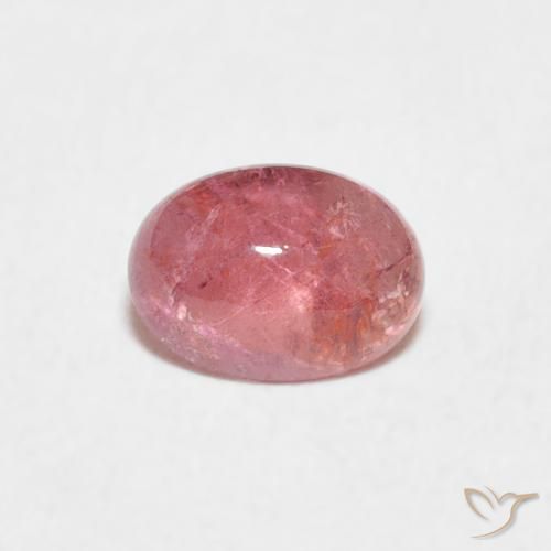0.73ct Натуральный Ярко-розовый Турмалин, Овал, Прозрачный