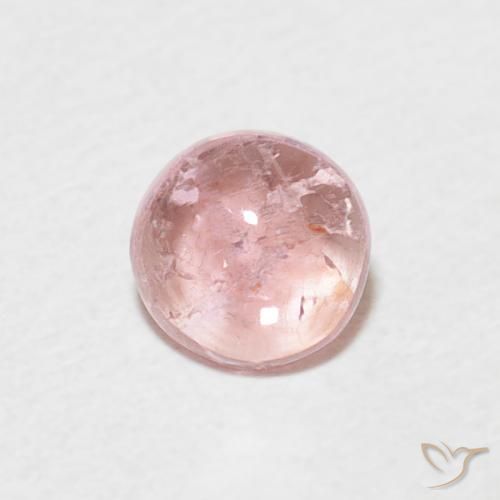 0.48ct Натуральный Средний розовый Турмалин, Круглый, Прозрачный, Photo A