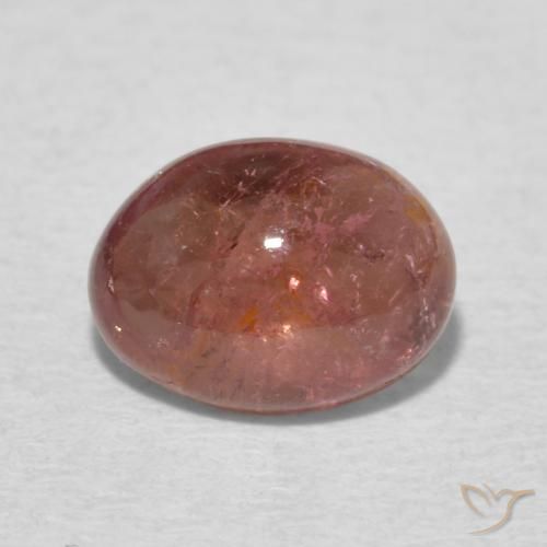 1.40ct Натуральный Палисандр розовый Турмалин, Овал, Прозрачный