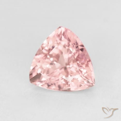 1.45 карата, натуральный Medium Light-Pink Турмалин, Триллион, Чистота VS