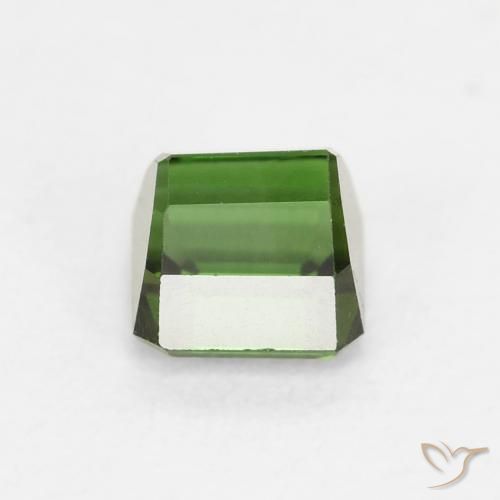 0.80 карата, натуральный Medium Dark-Green Турмалин, Октагон / Изумрудная Огранка, Чистота VVS