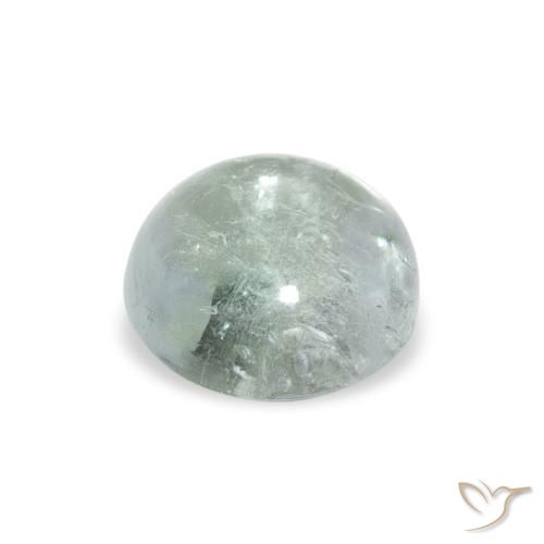 0.95 карата, натуральный Medium Light Green Турмалин, Круглый, Прозрачный