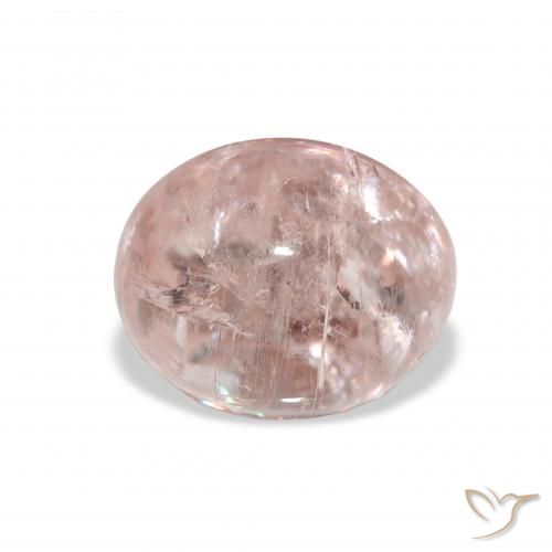 4.25ct Натуральный Средний розовый Турмалин, Овал, Прозрачный