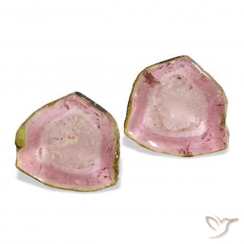 6.07 карата, натуральный Двуцветный Турмалин, причудливая, Прозрачный