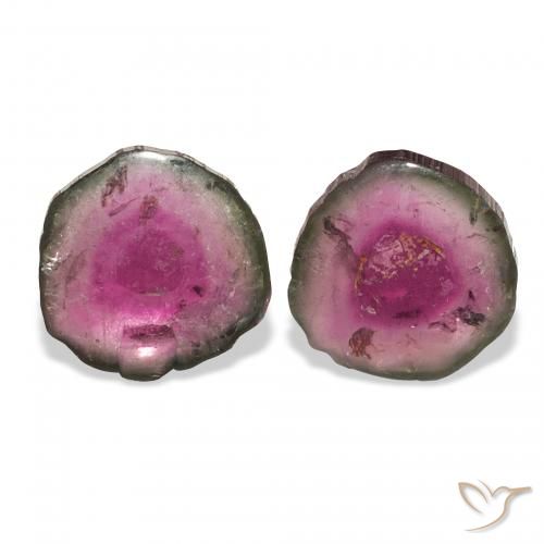 5.56ctw Арбузный Турмалин, причудливая, Прозрачный