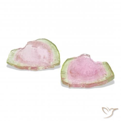 13.27 карата, натуральный Двуцветный Турмалин, причудливая, Прозрачный