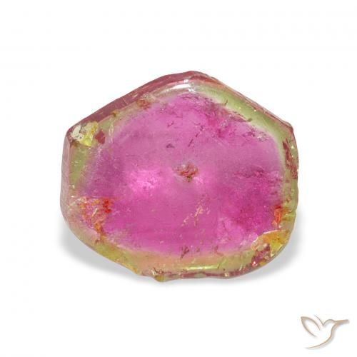 4.88 карата, натуральный Арбузный Турмалин, причудливая, Прозрачный