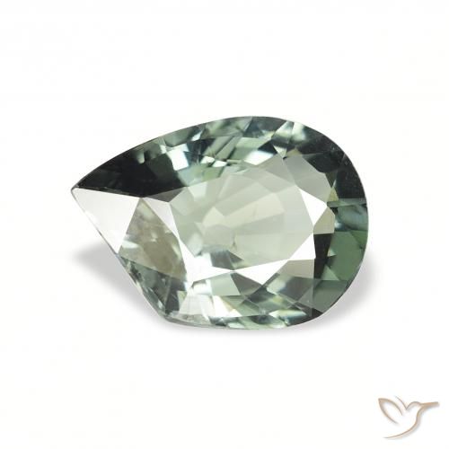 1.03ct Натуральный Землисто-зеленый Турмалин, причудливая, Чистота VS