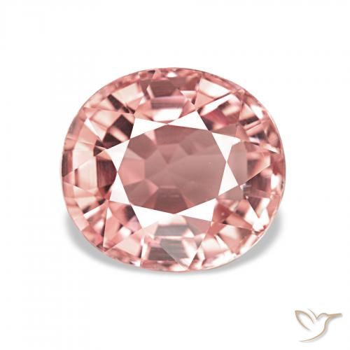 1.84ct Божья коровка красный Турмалин, Овал, Чистота VS