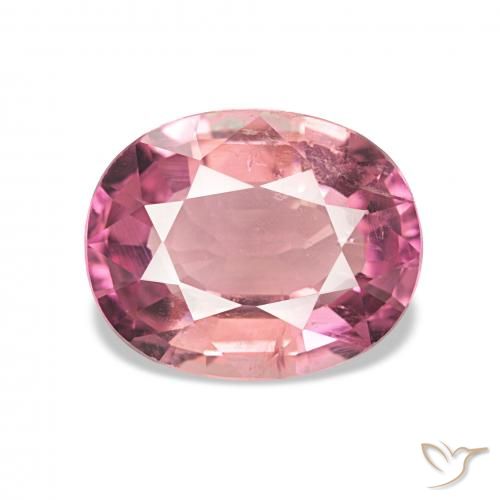 2.30ct Ярко-розовый Турмалин, Овал, Чистота VS