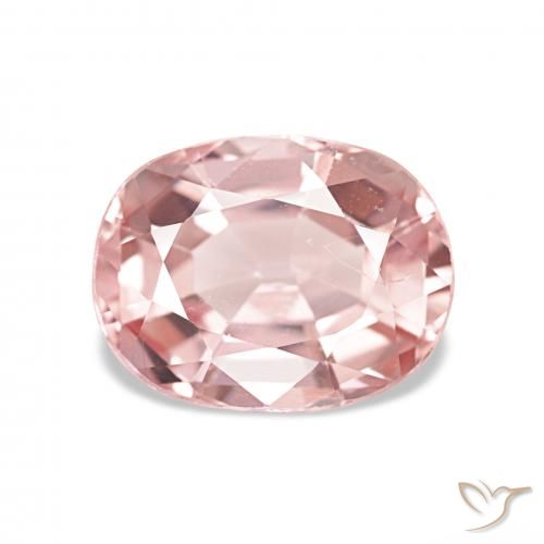 2.04ct Землисто-розовый Турмалин, Овал, VVS-VS