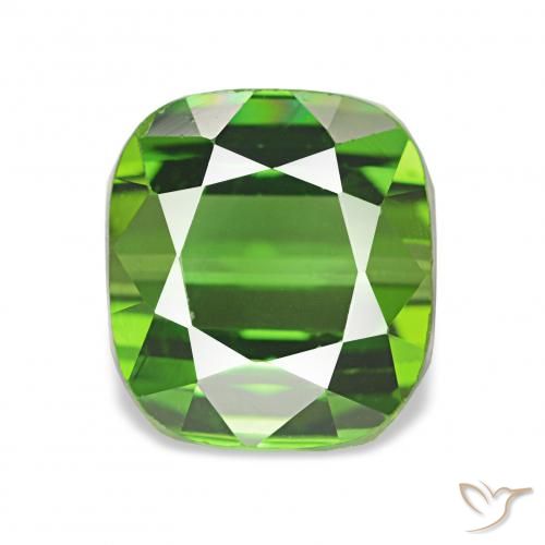 2.31ct Темно-зеленый Турмалин, Подушка, Чистота VVS