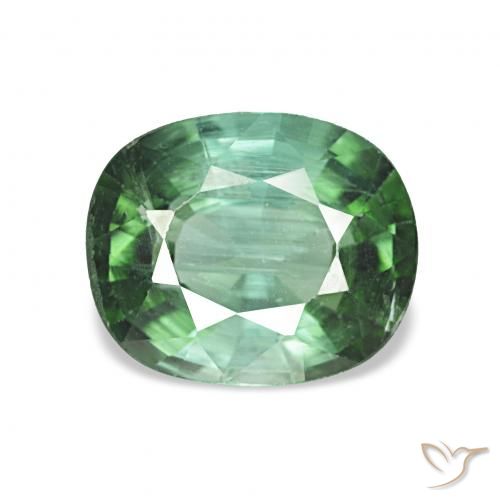 1.53ct Светло-зеленый Турмалин, Подушка, Чистота VS