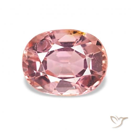 1.45ct Жевательная резинка розовый Турмалин, Подушка, Чистота VS