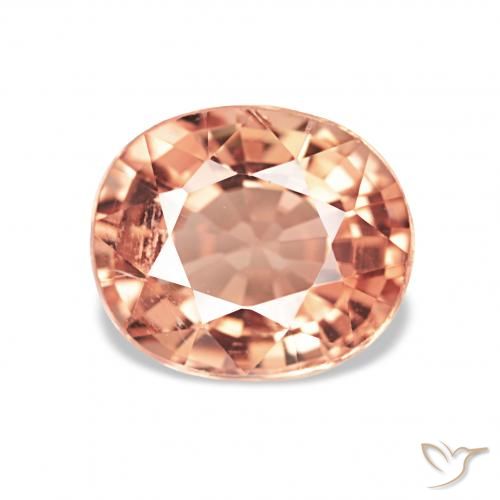 1.82ct Средний апельсин Турмалин, Овал, Чистота VS
