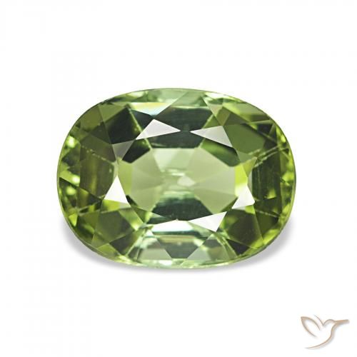 1.65ct Травянисто-зелёный Турмалин, Подушка, Чистота VS