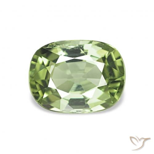 1.31ct Травянисто-зелёный Турмалин, Подушка, Чистота VS