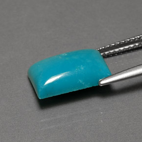 3.12 карата, натуральный Синий / Голубой Бирюзовый, Огранка Багет, Непрозрачный