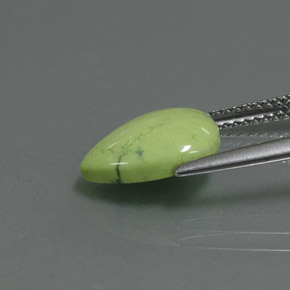 2.47 карата, натуральный Желто-зеленый Бирюзовый, Форма груши, Непрозрачный