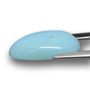 3.44 карата, натуральный Синий / Голубой Бирюзовый, Необычная форма, Непрозрачный